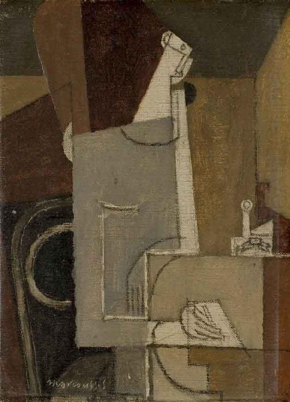 louis marcoussis Personnage ecrivant china oil painting image